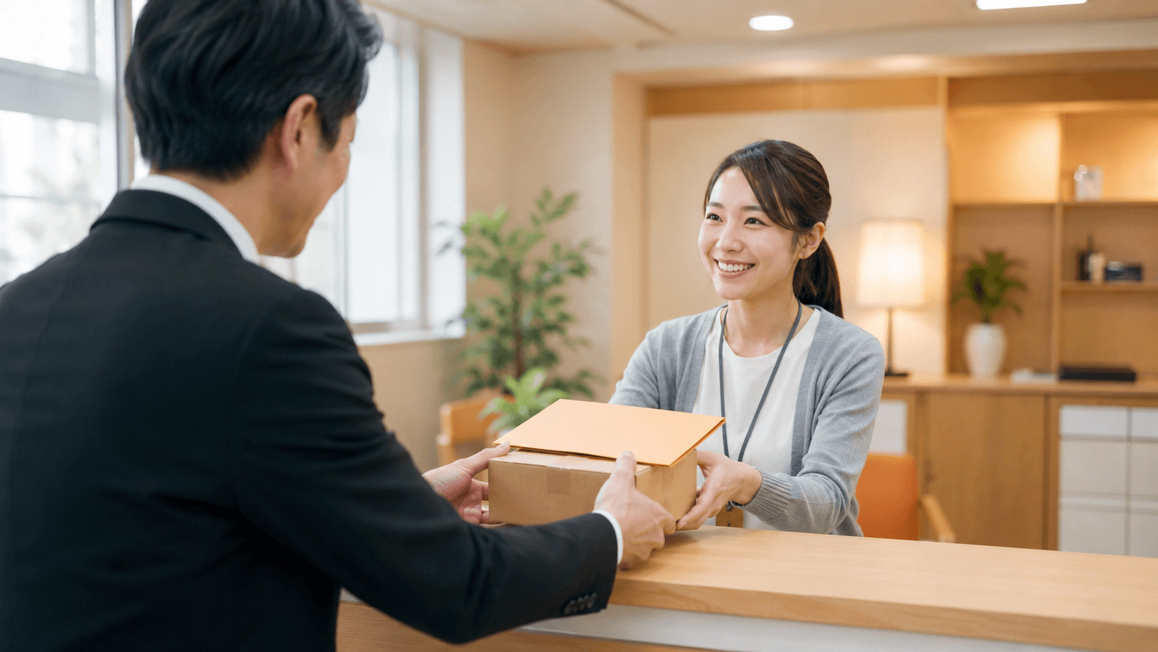 まずは少量から——小さな依頼の受け渡し