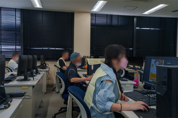 競技中の様子1