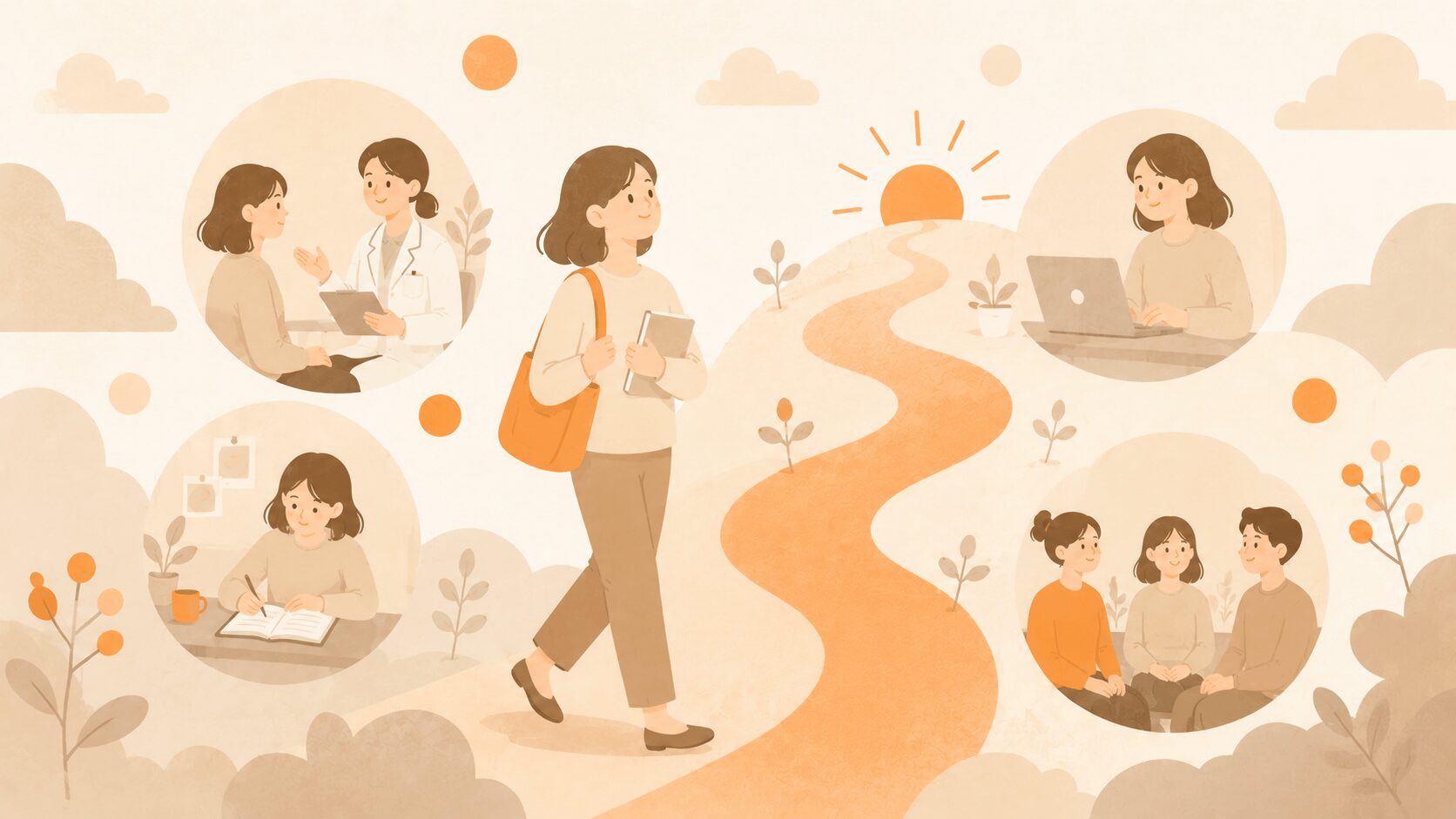 就労支援の利用が向いている方のイメージ